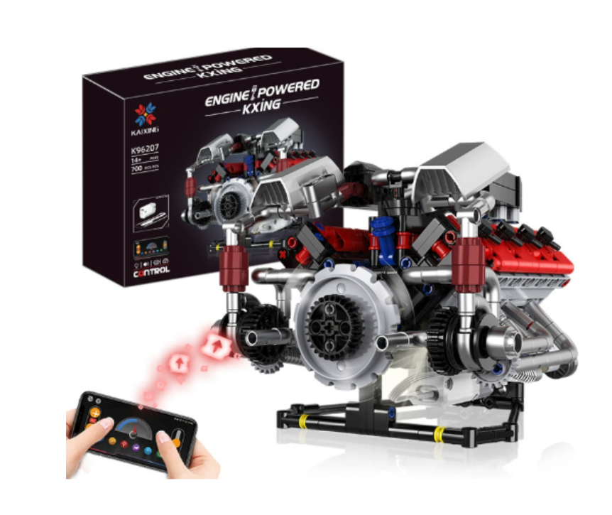 🔥 Řvoucí motor V8!