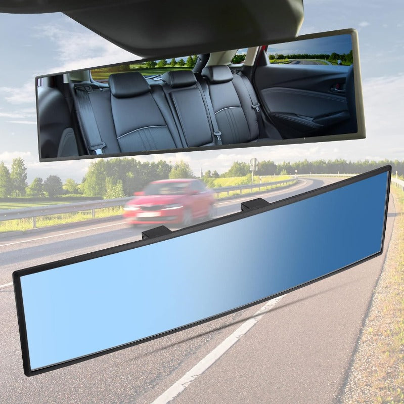 12palcové panoramatické zpětné zrcátko s klipem