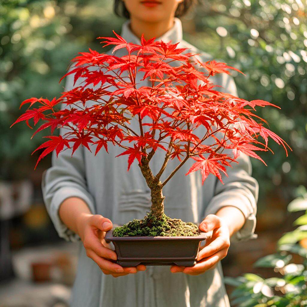 Semena japonského červeného javoru nejvyšší kvality – přes 30 semen s nádhernou šarlatovou barvou 🍁