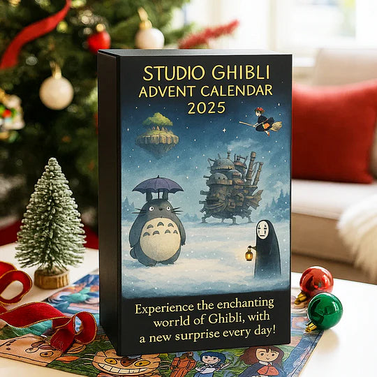 3D socha – Adventní kalendář klasického anime od Studia Ghibli 2025