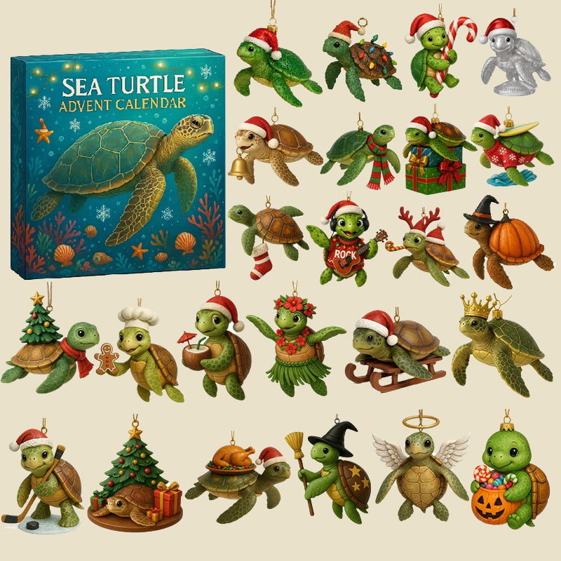 🌊🐢 Adventní kalendář s mořskými želvami 2025