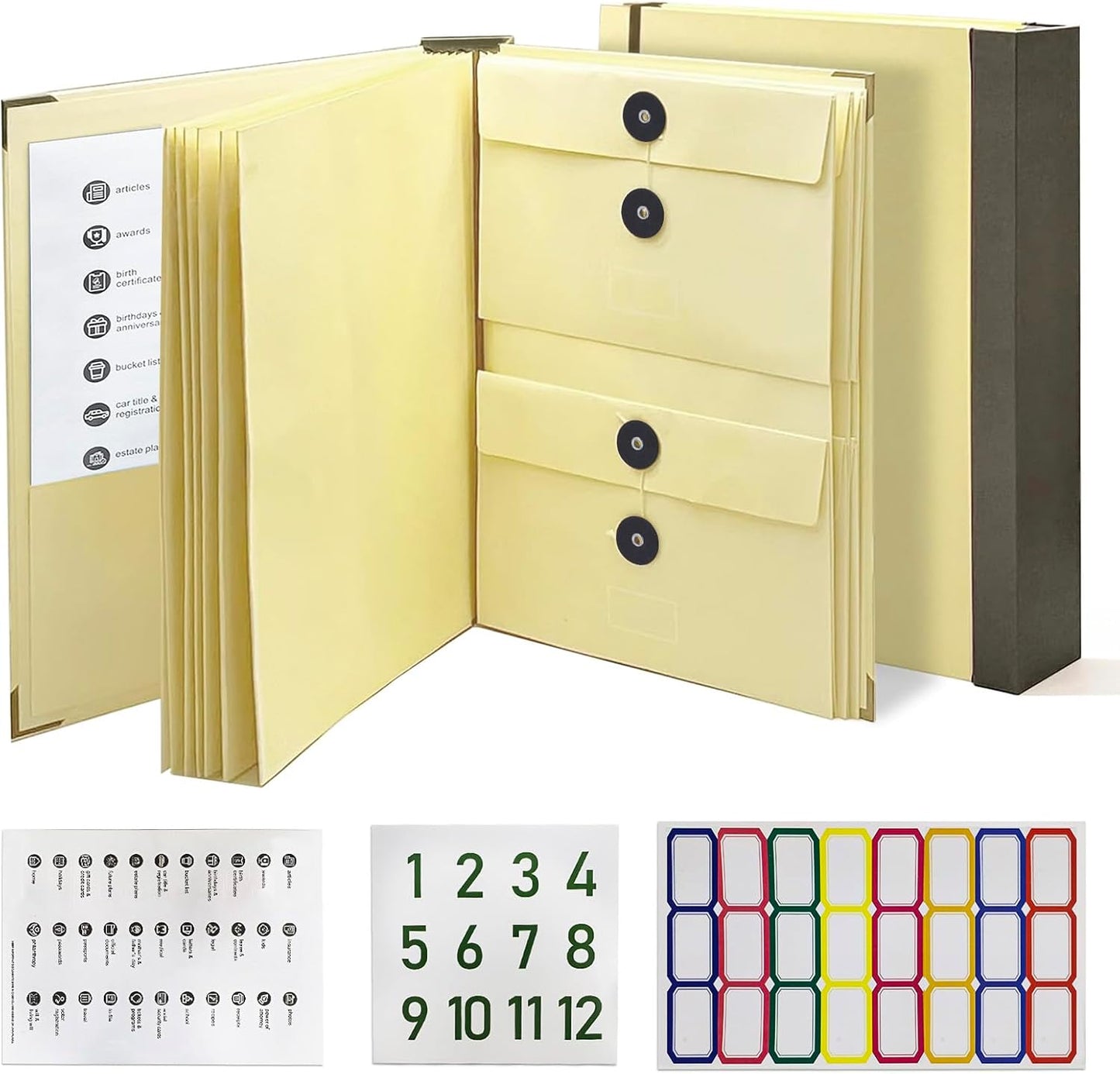 Organizér na akordeon Folio