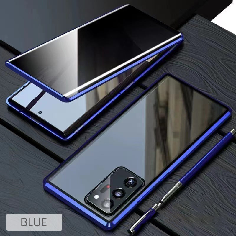 💥Magnetické pouzdro z tvrzeného skla, oboustranné, pro telefony řady Samsung S23-S25