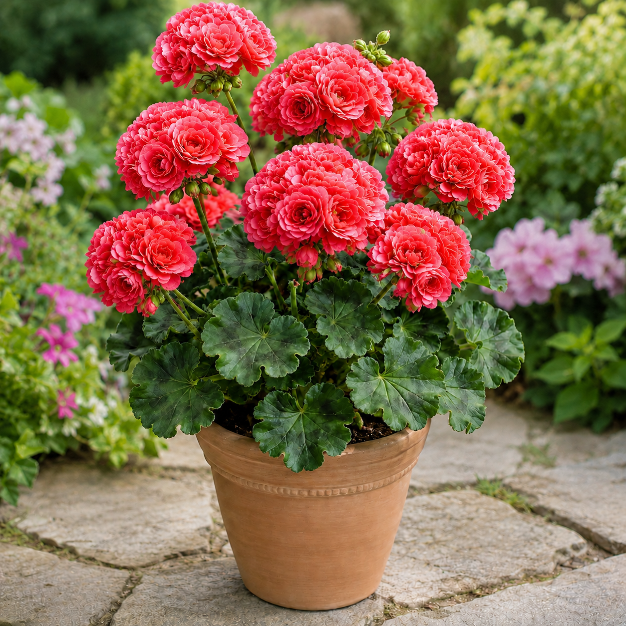 💜 Semínka obřího pelargonie Pom-Pom
