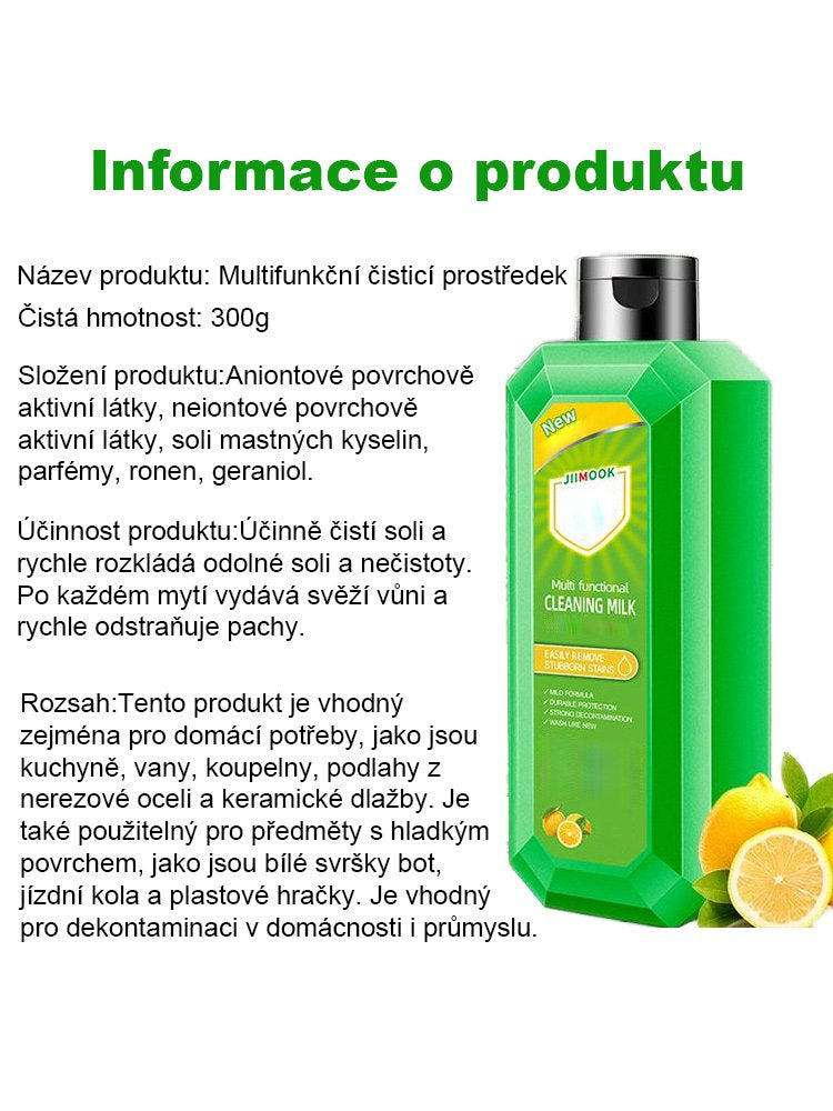 Multifunkční čisticí prostředek