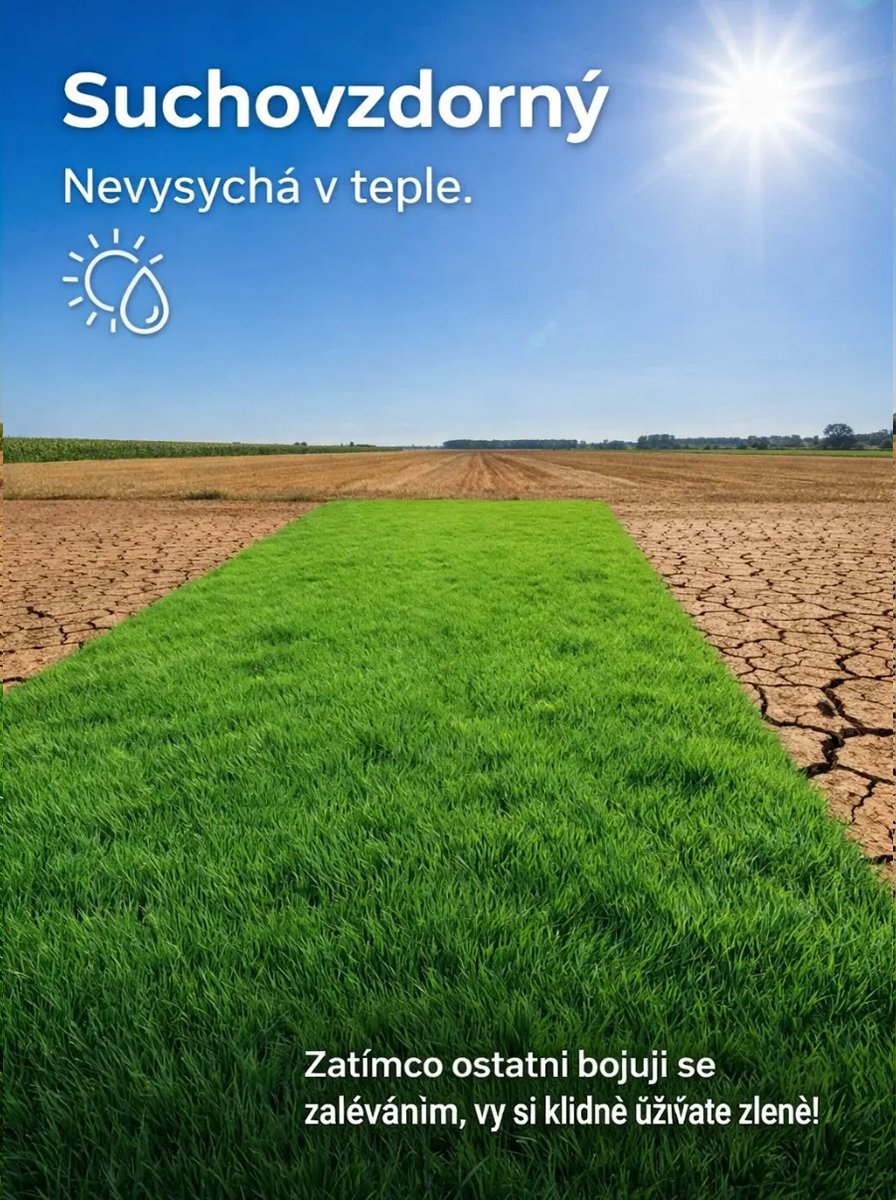 【Klíčivost 99%】Semena odolného trávníku čtyřsezónní zeleně