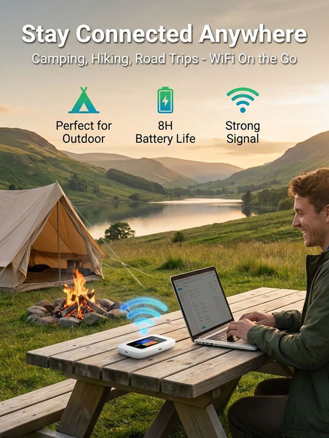 Nová generace rychlé přenosné WiFi