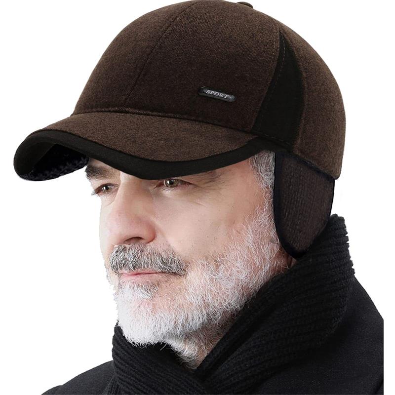 Teplá, lehká zimní kšiltovka