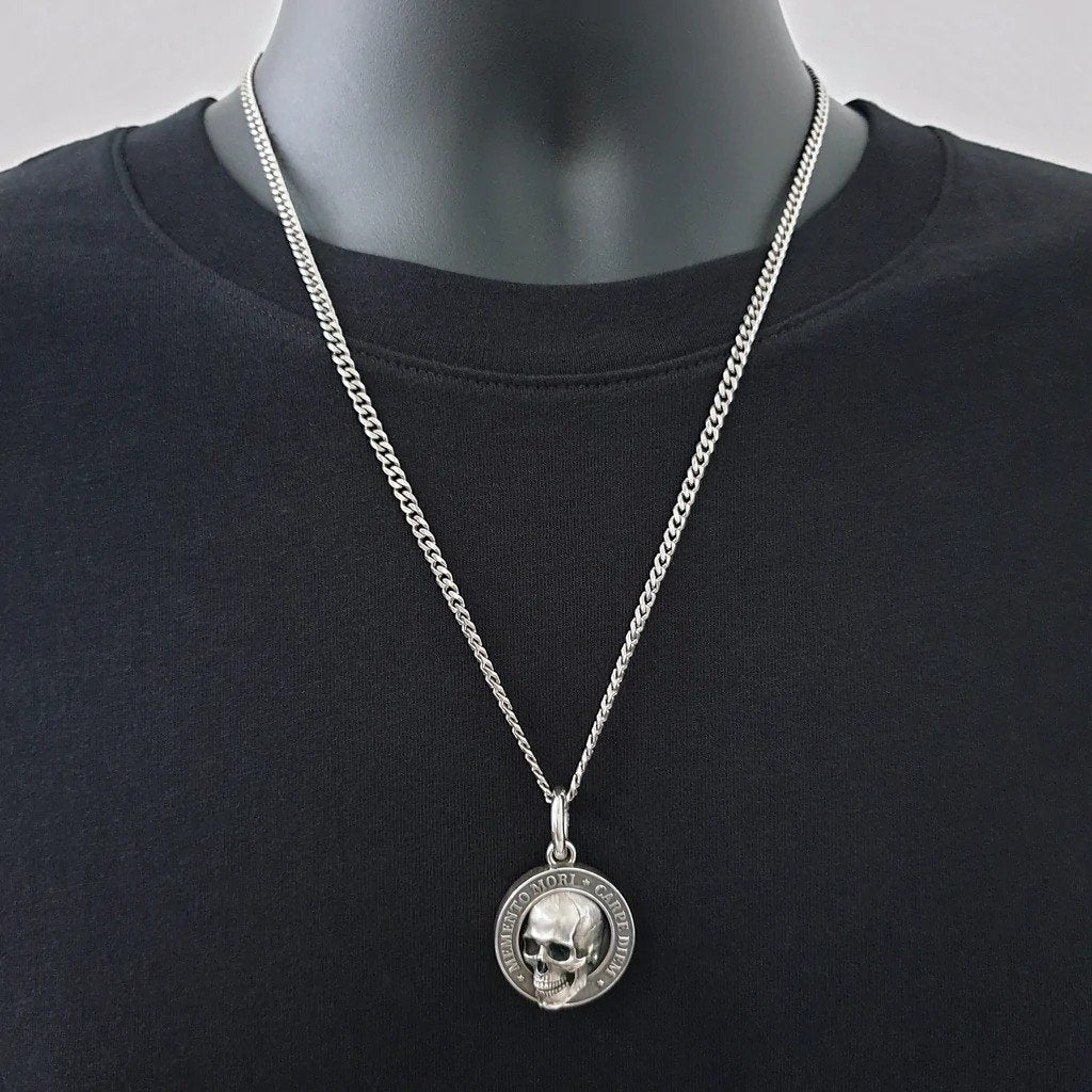 🔥Přívěsek s lebkou Memento Mori