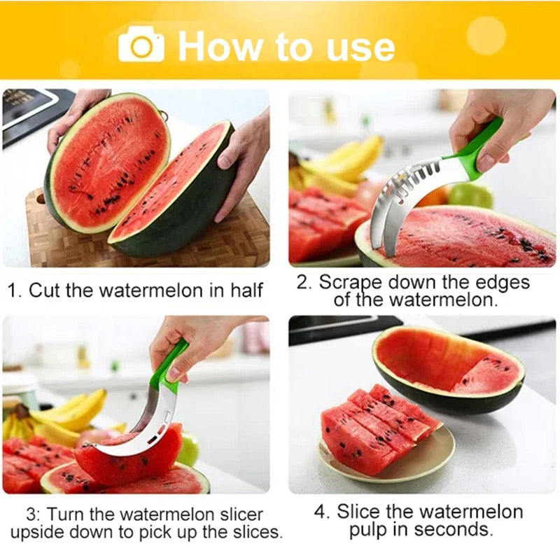 🍉🔪Multifunkční kráječ na ovoce z nerezové oceli