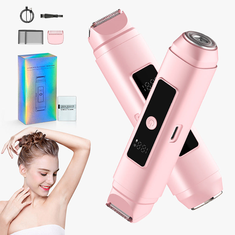 Elektrický dvouramenný epilátor na bikiny a tělo