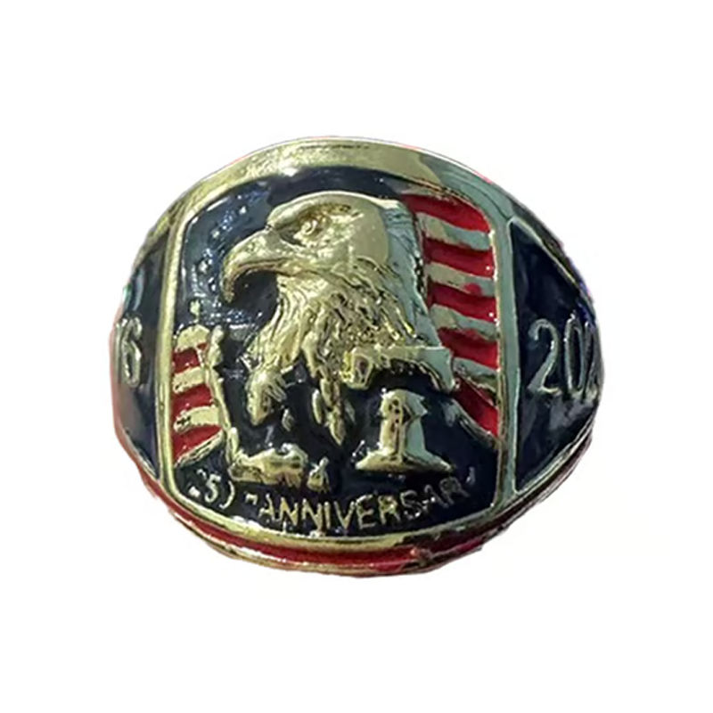 🎖️250. výročí Pamětní prsten s orlem 1776–2026🦅