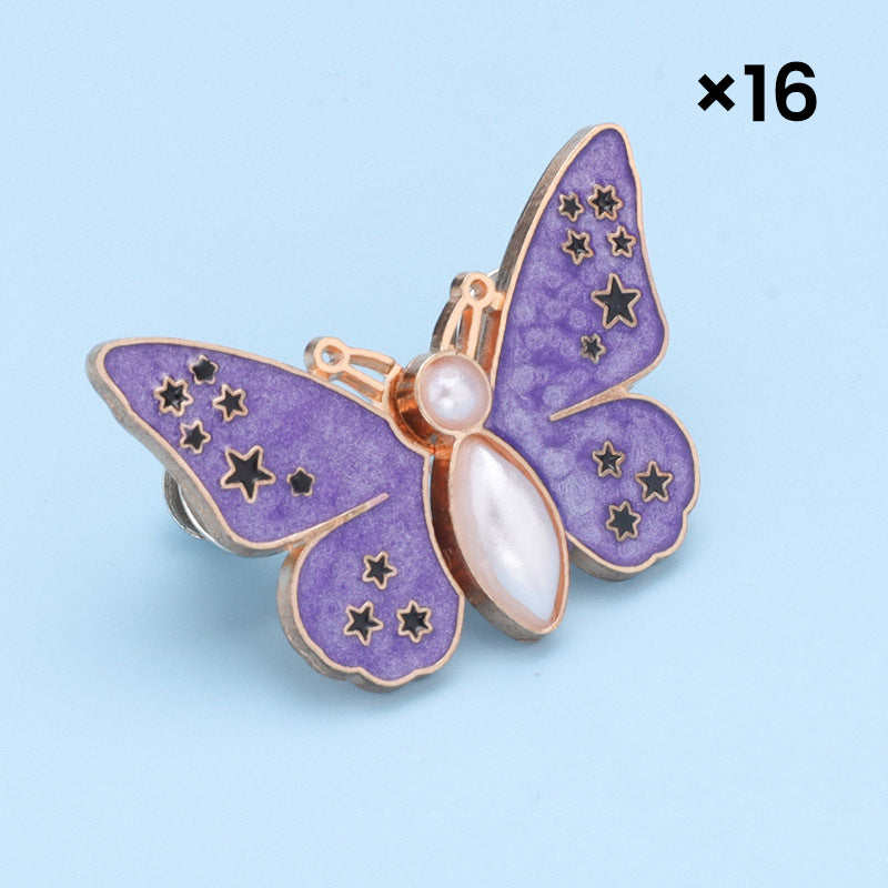 🌸🦋 Odnímatelná přezka ve tvaru motýla - nastavitelná bez nářadí, ideální na džíny, sukně a šaty✨👗