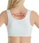 TRIUMPH - (3 KS) PRODYŠNÁ BAVLNĚNÁ KNOFLÍKOVÁ PODPRSENKA, BEZDRÁTOVÁ