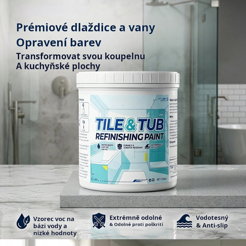 Prémiová sada barev na renovaci obkladů a van
