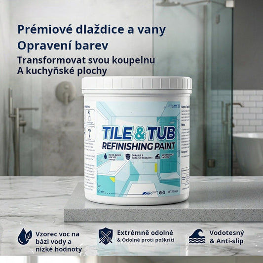 Prémiová sada barev na renovaci obkladů a van