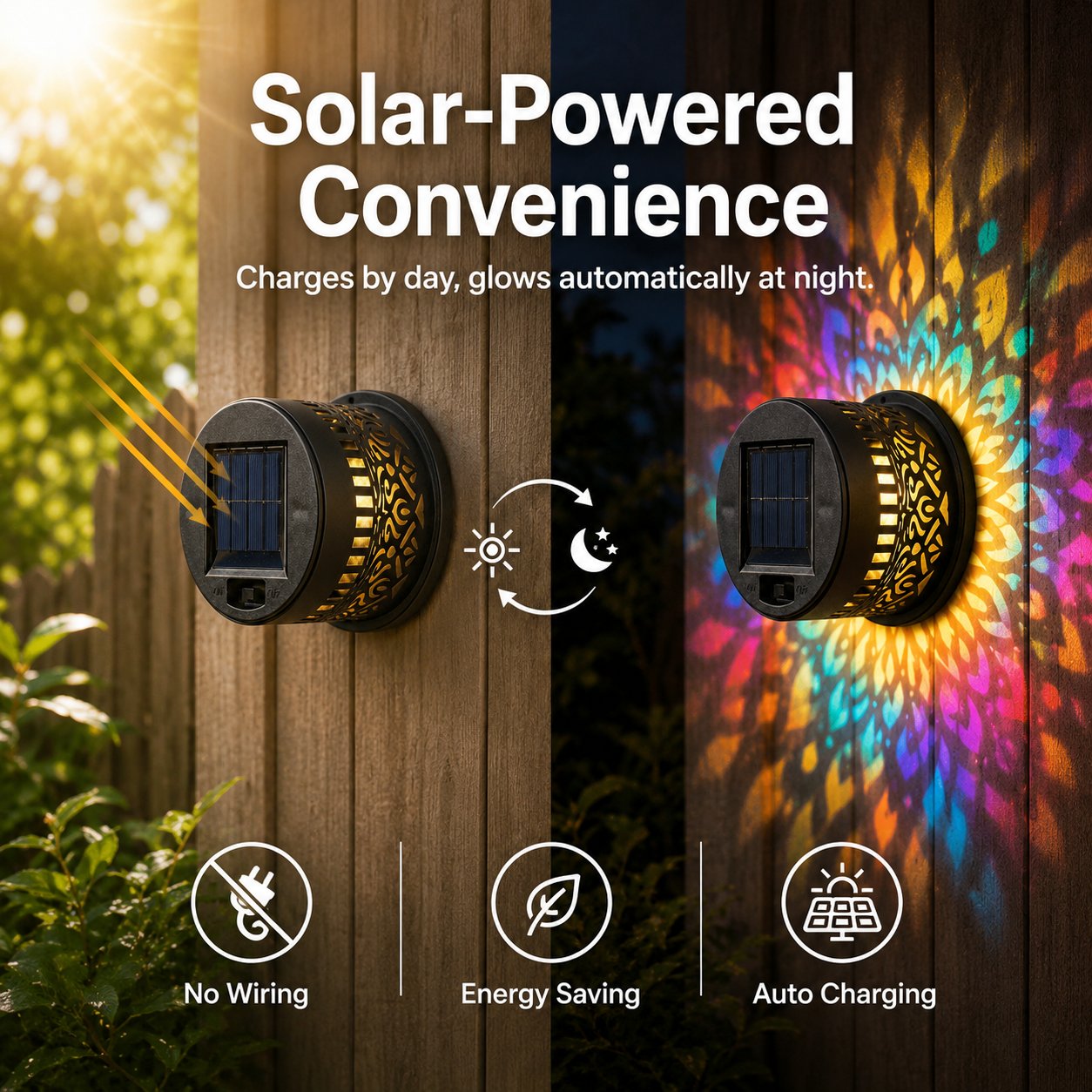 🔥 Omezená sleva 50 % — Solární projektor mandala pro magickou venkovní atmosféru