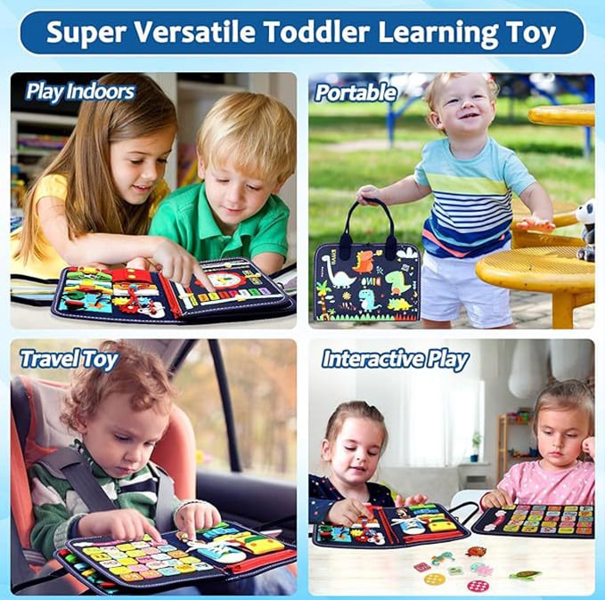 🔥Felt Learning Board Zaneprázdněná nástěnka