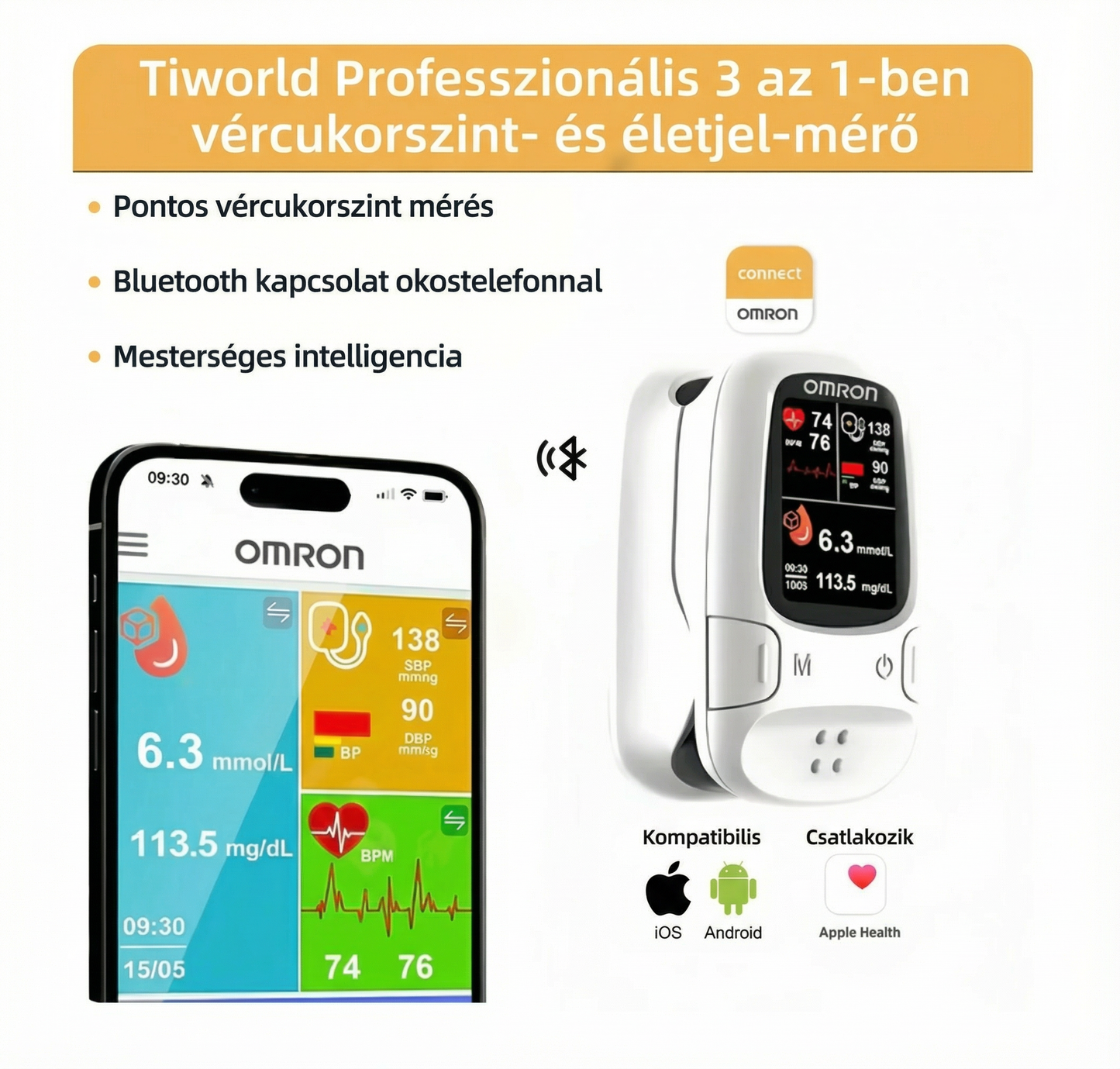🔥🔥Jednoduché a pohodlné, inteligentní měření, kdykoli ho potřebujete ❤️❤️