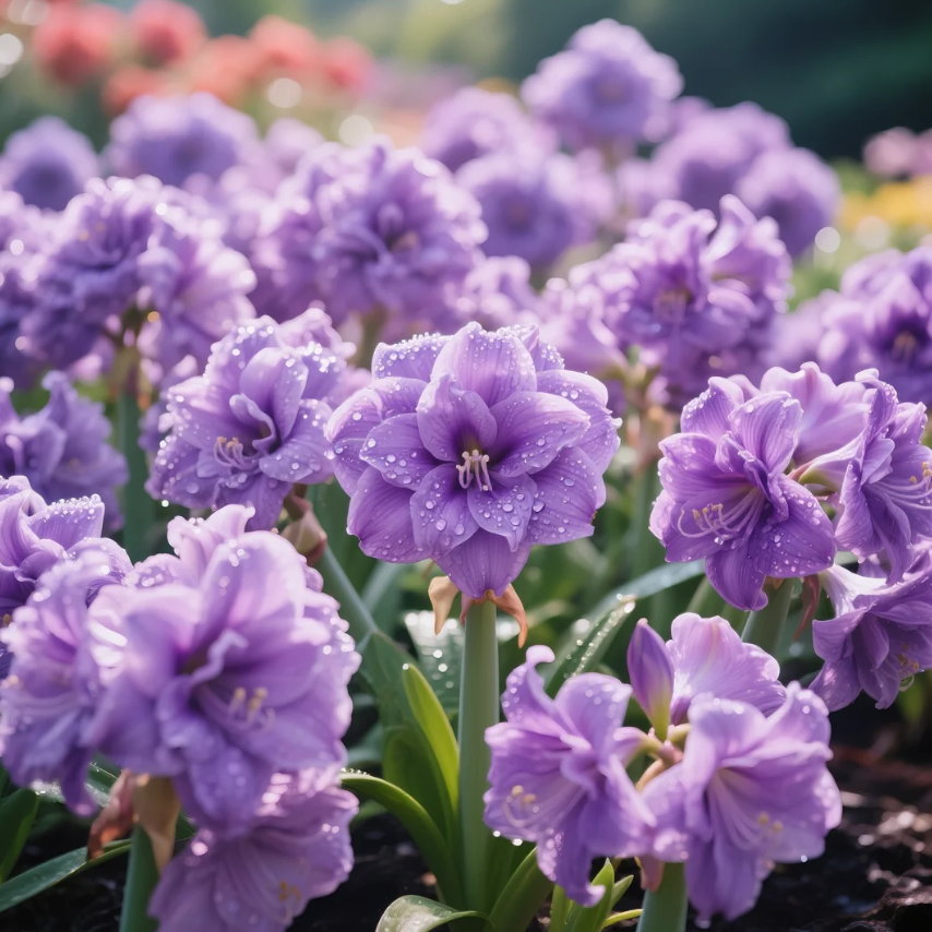 🌺Dvojité cibule amarylis s květinovou vůní – kvetou za 40 dní