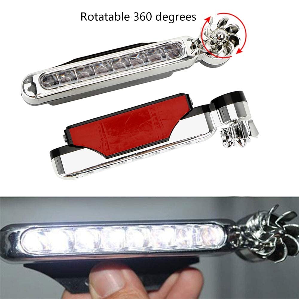 LED diody pro osvětlení automobilů poháněné větrem