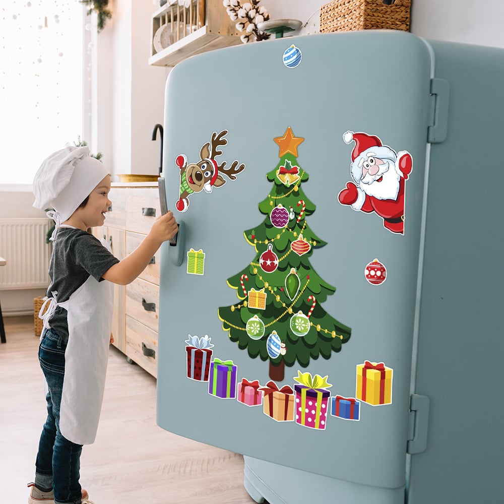 🎁🎅 Magnetická nálepka s vánoční tématikou🎄