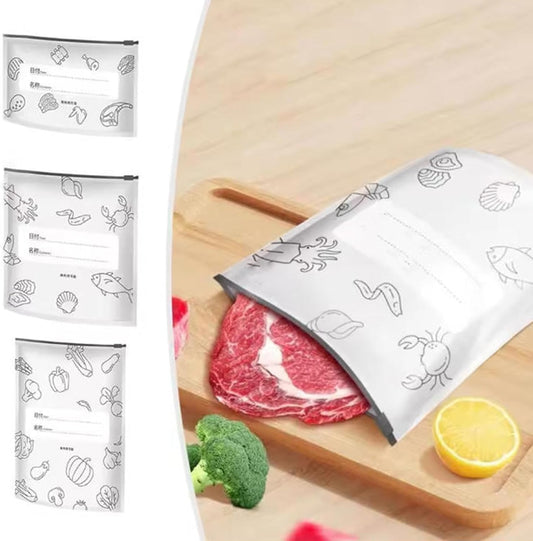 Opakovaně použitelné hliníkové sáčky na uchování čerstvosti – nový nejlepší přítel vaší kuchyně! 🍴✨