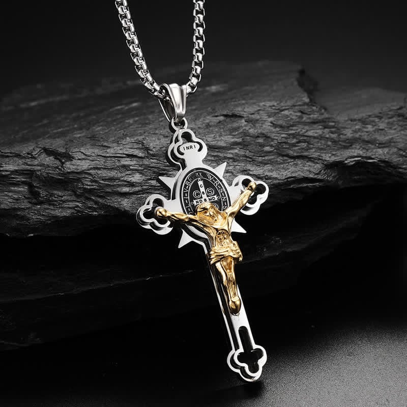 ✨ Křížový přívěsek - 🙏 Požehnání pro toho, kdo ho nosí