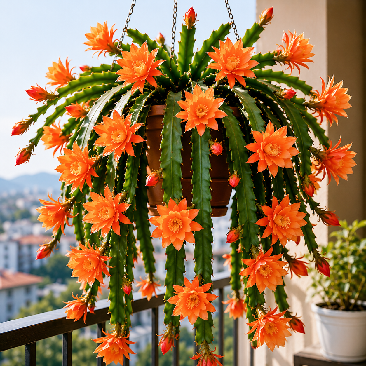 💫 Vzácný kaktus orchideje Epiphyllum 🌸 Vzácná květina, kterou každý obdivuje