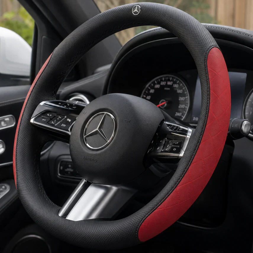 Potah volantu DriveCore Elite Grip – kůže odolná proti potu a zvýšení výkonu