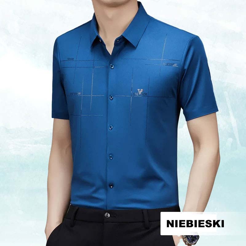 🔥HORKÁ VÝPRODEJ 49% 🔥 Pánská obchodní košile Ice Silk