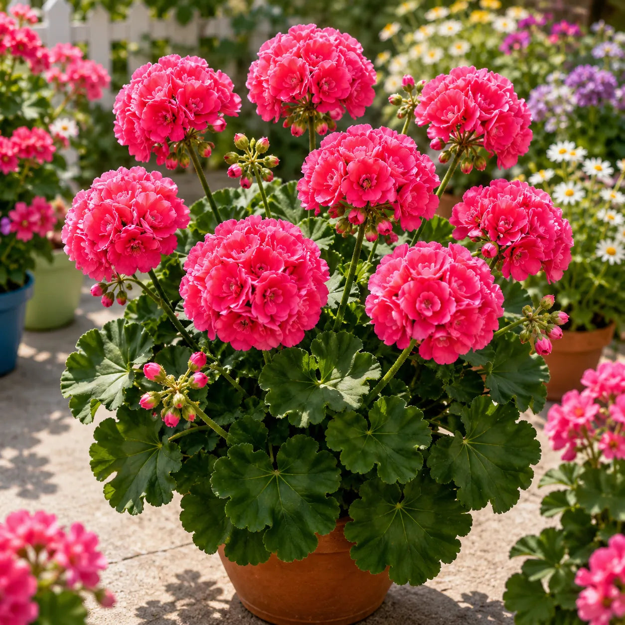 💜 Semínka obřího pelargonie Pom-Pom