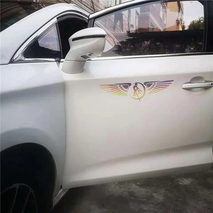 3D laserová nálepka na auto s andělskými křídly ✧4 ks✧