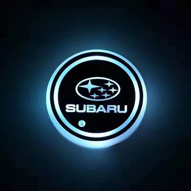 2ks LED podtácků do auta
