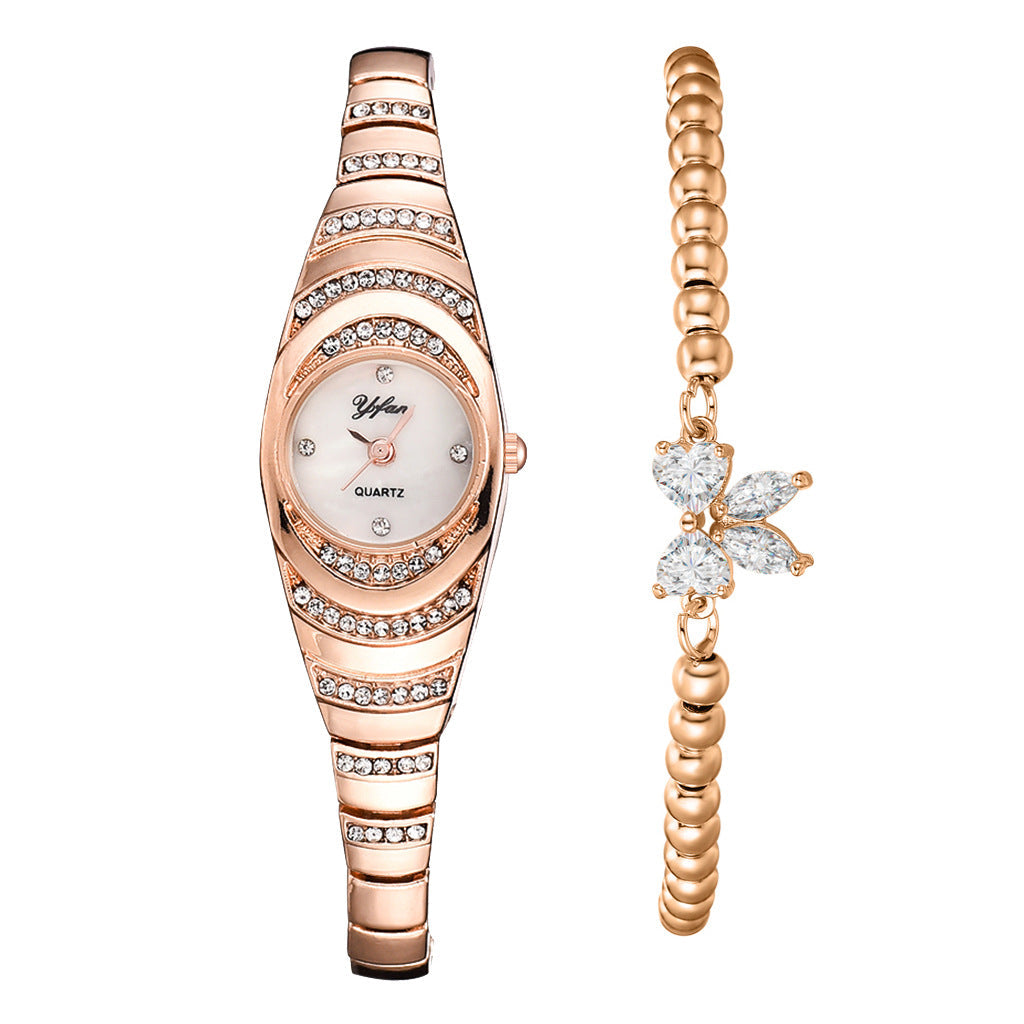💎Dámské hodinky s křišťálovým náramkem⌚