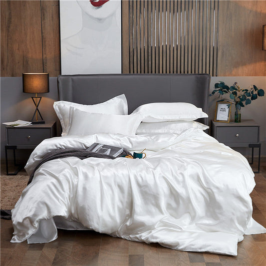 Luxusní sada luxusních povlaků na přikrývky z čistého morušového hedvábí