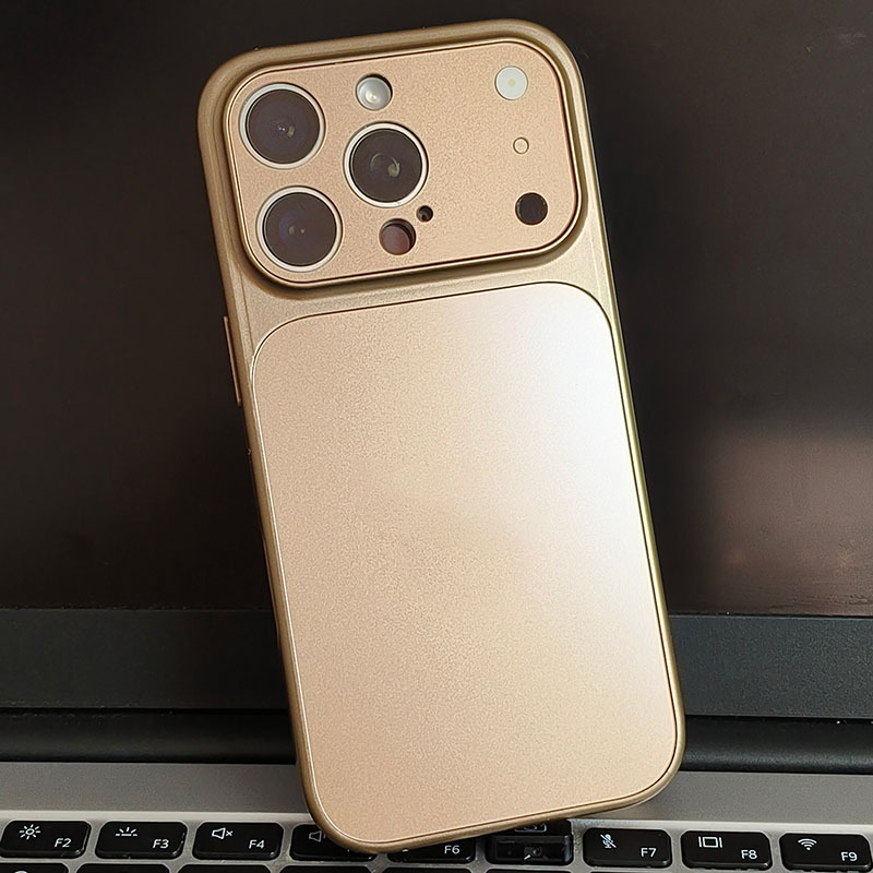 Ovitek za telefon s poktorno pokritostjo in premazom proti bleščanju, ki præžite padce