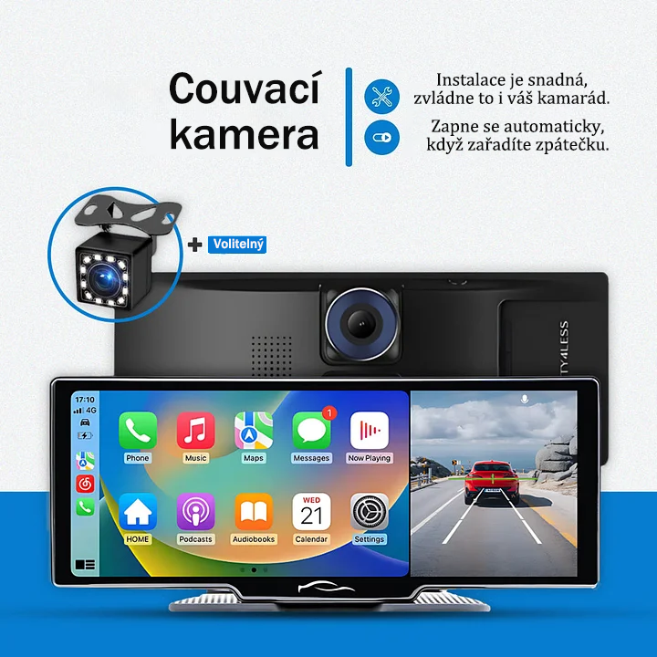 Auto tablet počítač inteligentní audio a video systém (Pro MaxTM model 2025).