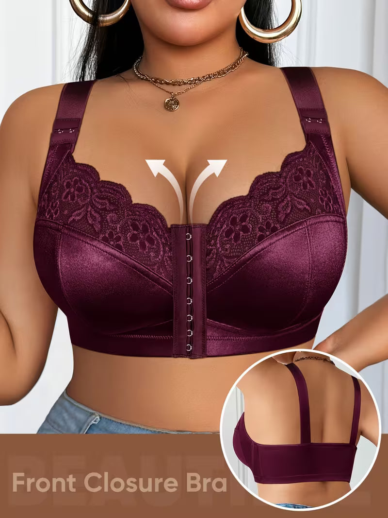 👙TRIUMPH – [4 ks]🔥50 % sleva na dámské podprsenky s plným krytím pro ženy s většími velikostmi – Podprsenky ve velkých velikostech s výraznými proporcemi