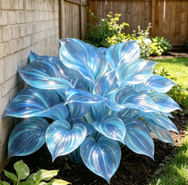 💎 Vzácná, vícebarevná, opálová hosta 🌿 Ohromující listy, které se třpytí po celou sezónu