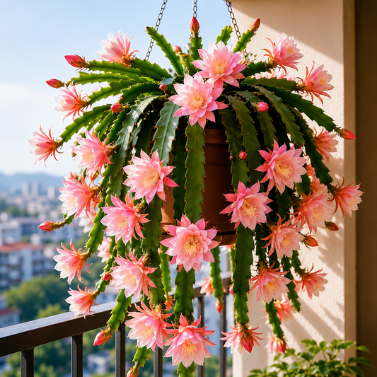 🌸 Vzácný kaktus orchideje Epiphyllum – úžasné exotické květy