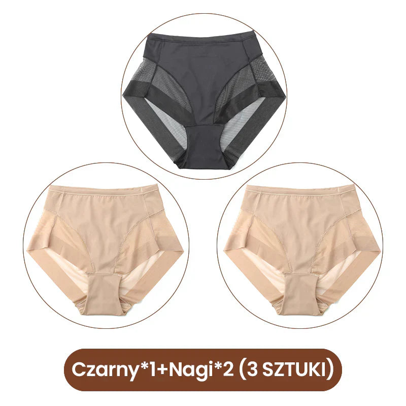 🔥Kupte 2 a získejte 1 zdarma🔥Dámská bezešvá sada kalhotek s vysokým pasem