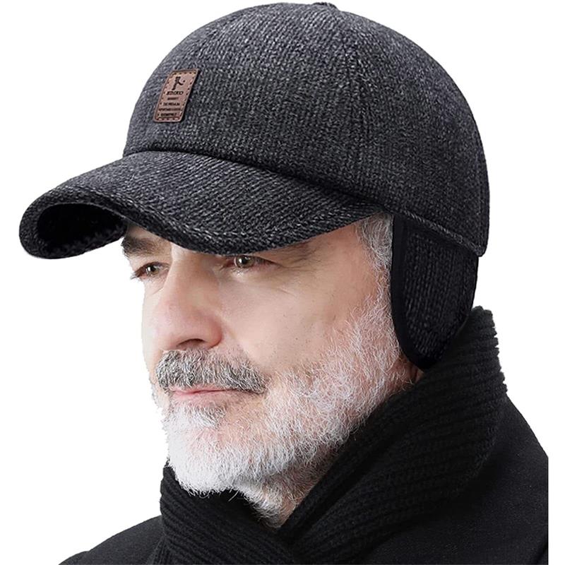 Teplá, lehká zimní kšiltovka