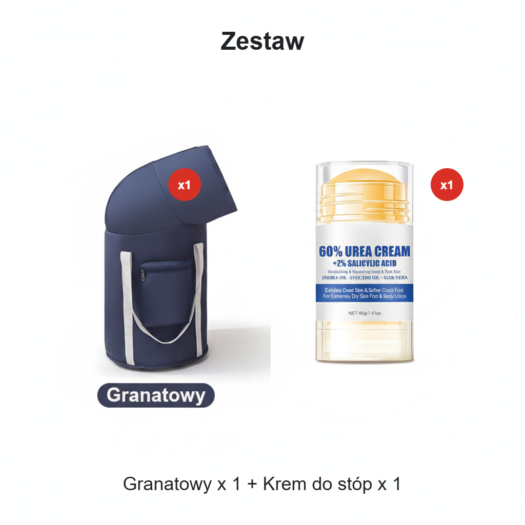 🦶 Skládací lázeň na nohy – Relaxace a pohodlí doma i na cestách