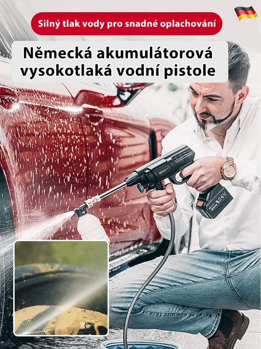 Přenosná dobíjecí vysokotlaká vodní pistole