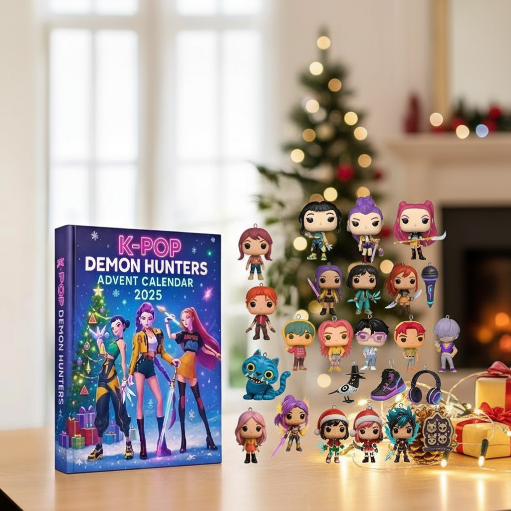 Adventní kalendář lovců démonů v K-popu