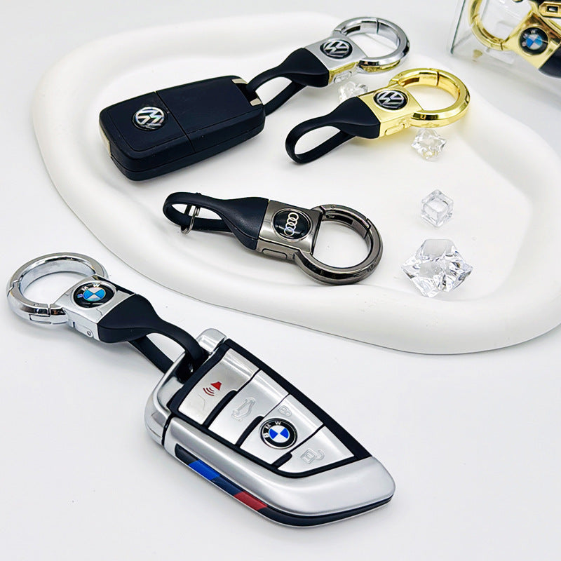 Taktická rychloupínací klíčenka SnapLock™ – kovový přívěsek na klíče od auta bez šroubů s odolným TPU popruhem