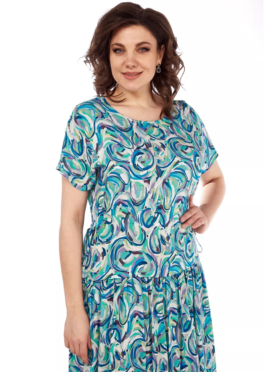 🔥Nejlepší prodej🔥🌺Letní šifonové šaty s potiskem👗
