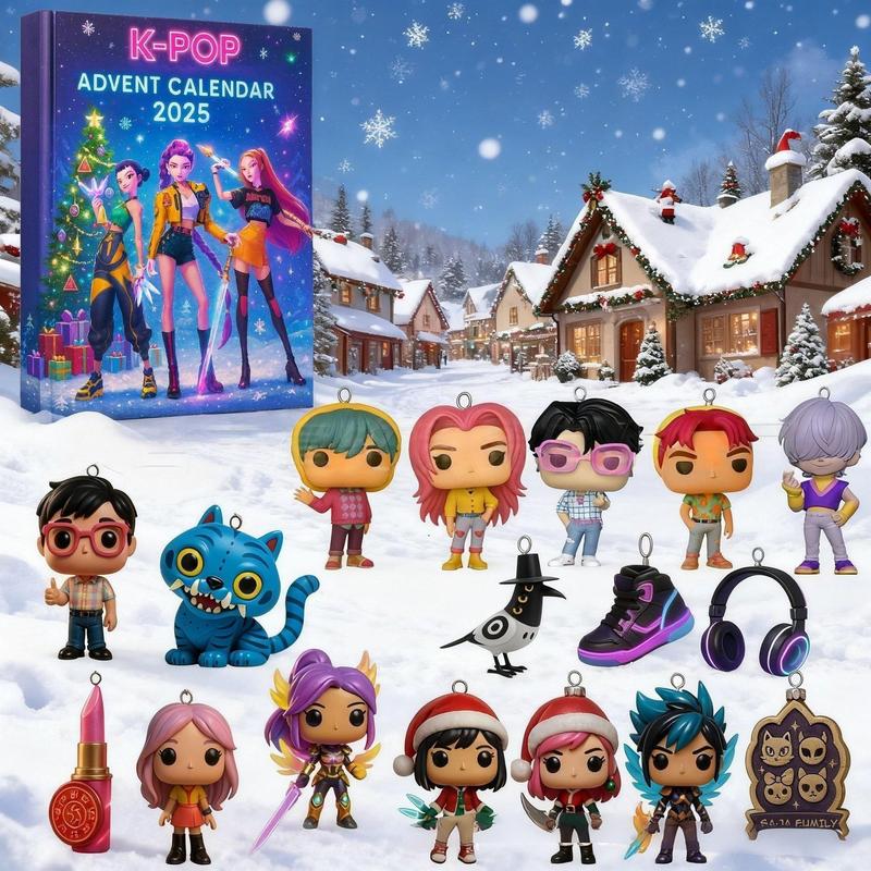 Adventní kalendář lovců démonů v K-popu