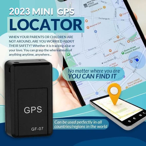 ⏰2023 Vojenský magnetický mini GPS lokátor